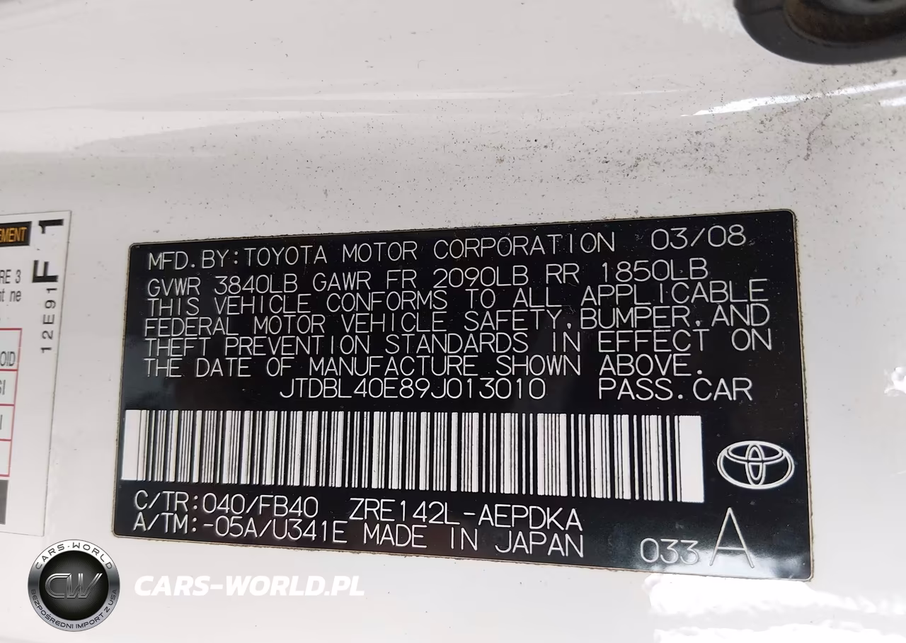 2009 Toyota Corolla Le VIN:JTDBL40E89J013010 - 9