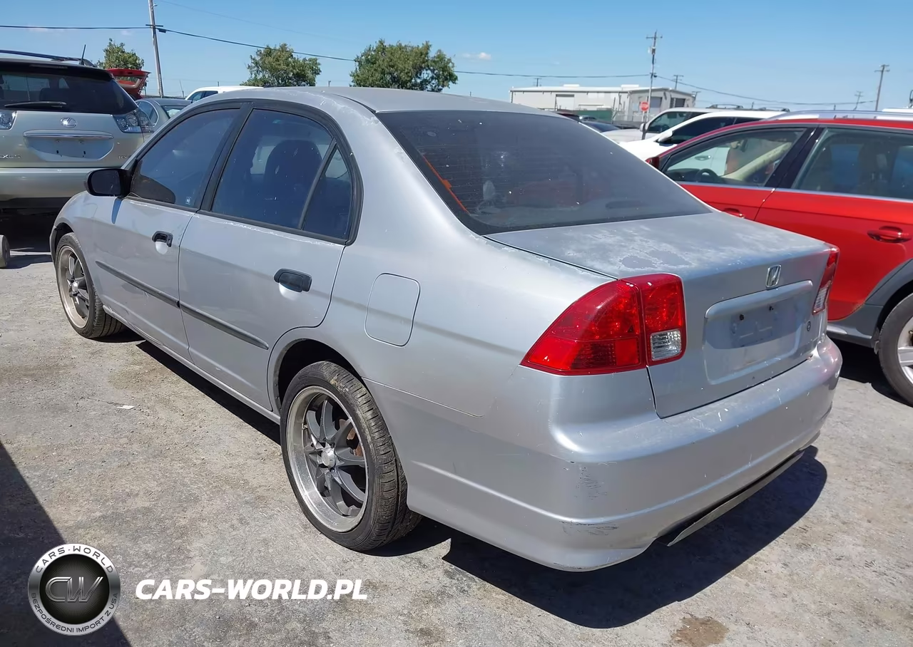 2004 Honda Civic Vp VIN:2HGES163X4H538473 - 3