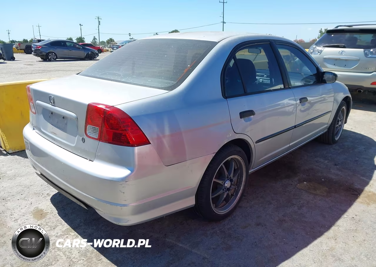 2004 Honda Civic Vp VIN:2HGES163X4H538473 - 4