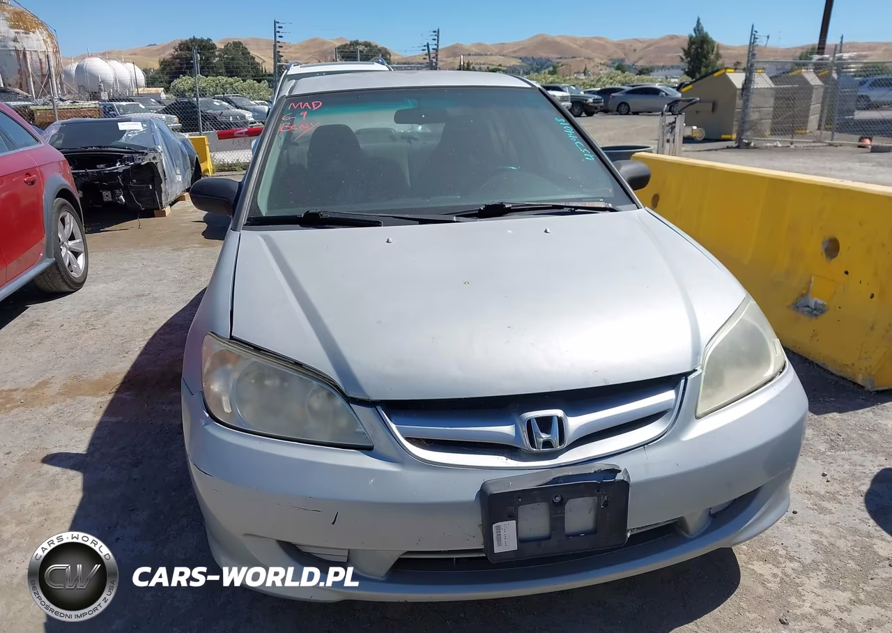 2004 Honda Civic Vp VIN:2HGES163X4H538473 - 6