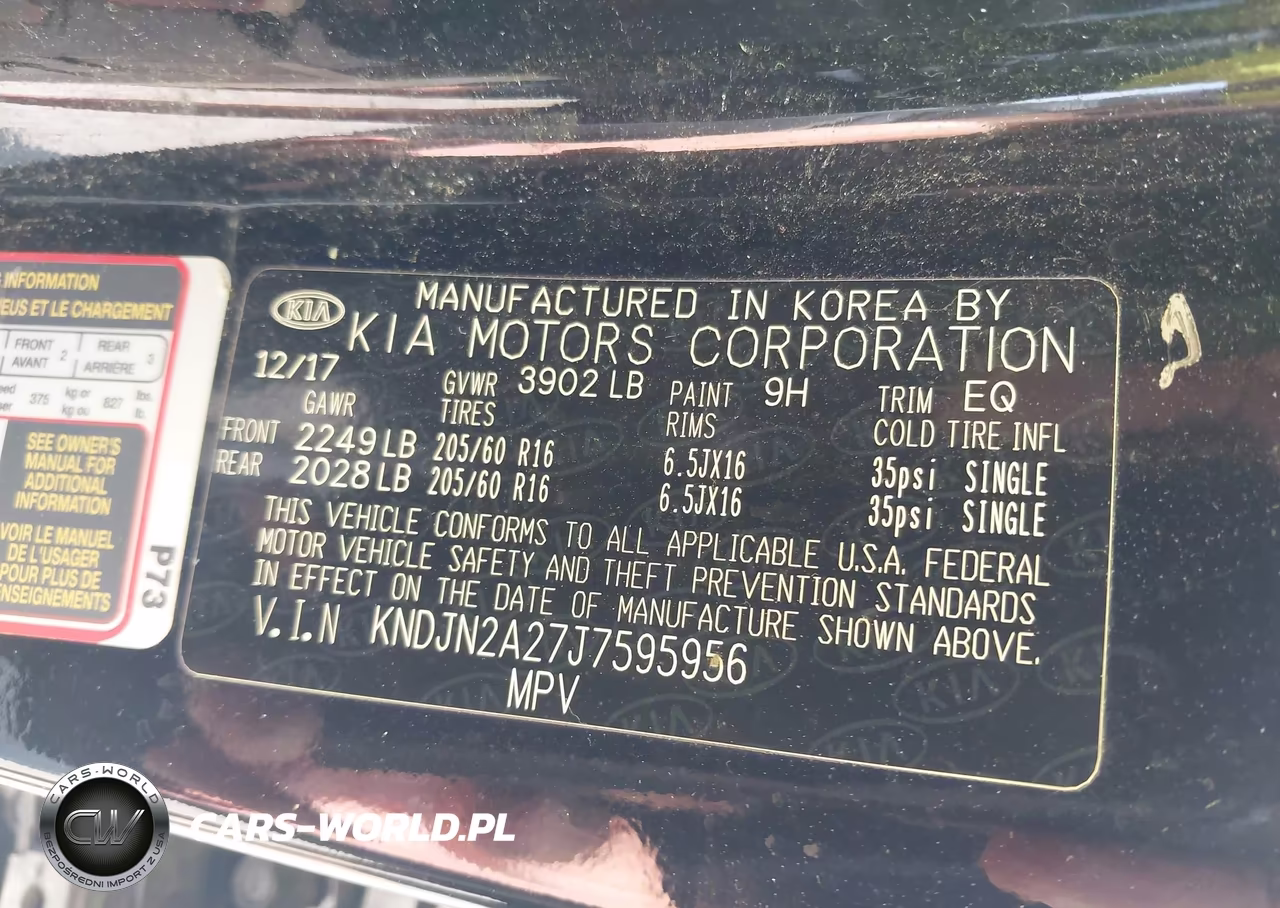 2018 Kia Soul VIN:KNDJN2A27J7595956 - 9