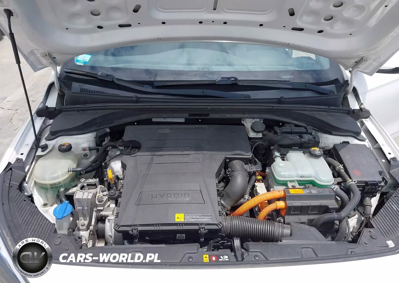 2017 Hyundai Ioniq Hybrid Blue VIN:KMHC65LC7HU057262 - 10