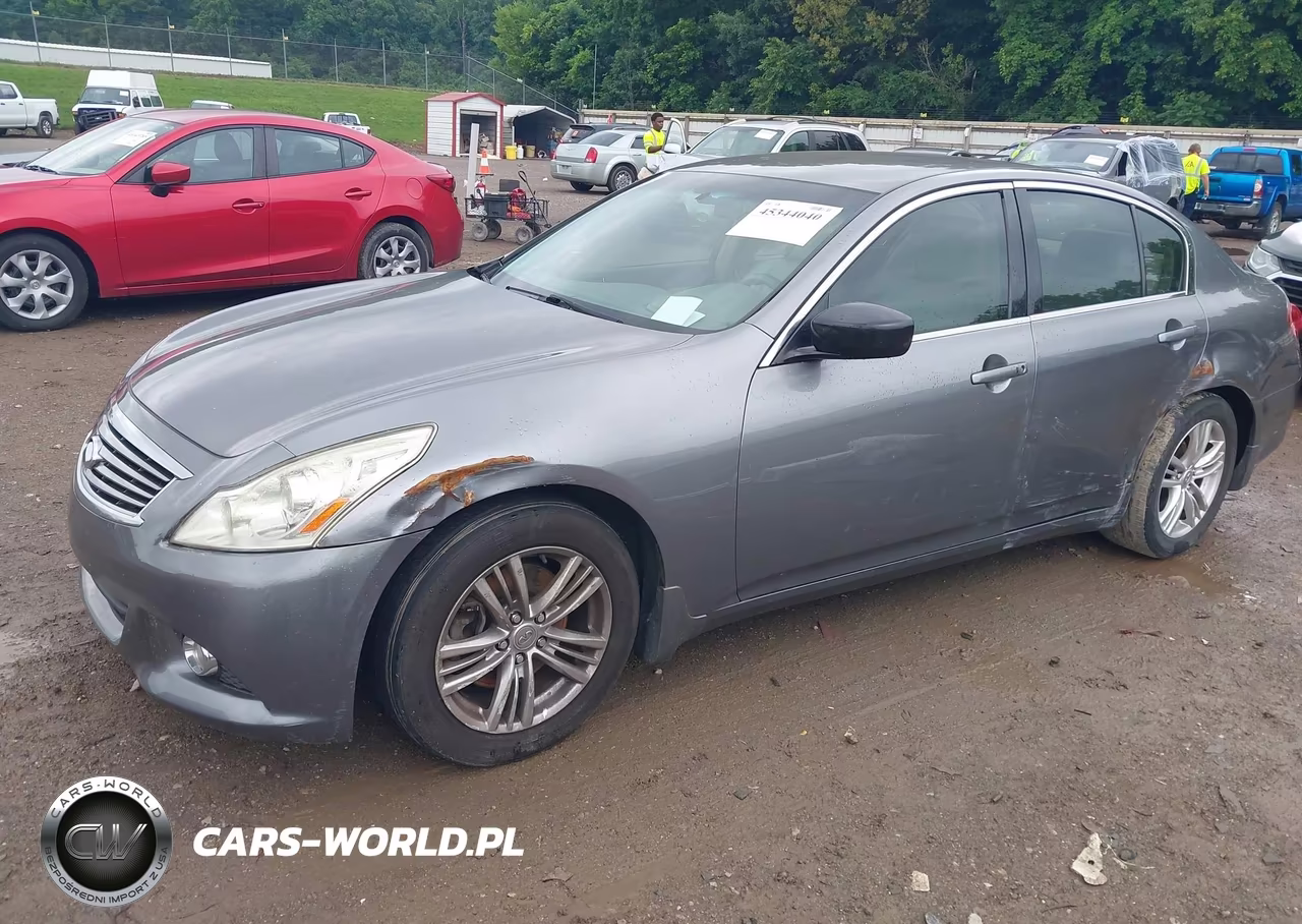 2011 Infiniti G25 VIN:JN1DV6AP0BM602932 - 2