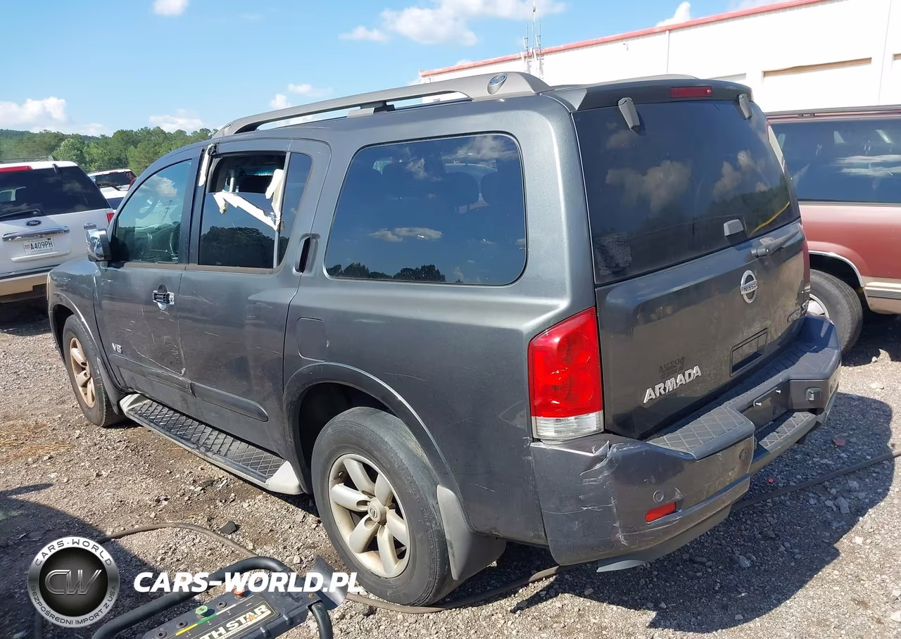 2009 Nissan Armada Se VIN:5N1BA08D99N603800 - 3