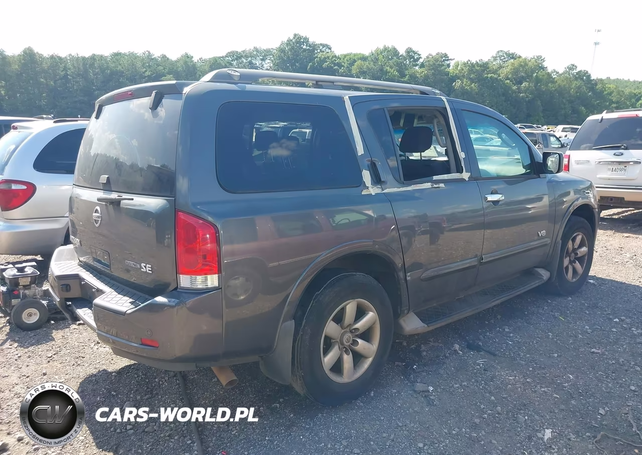 2009 Nissan Armada Se VIN:5N1BA08D99N603800 - 4