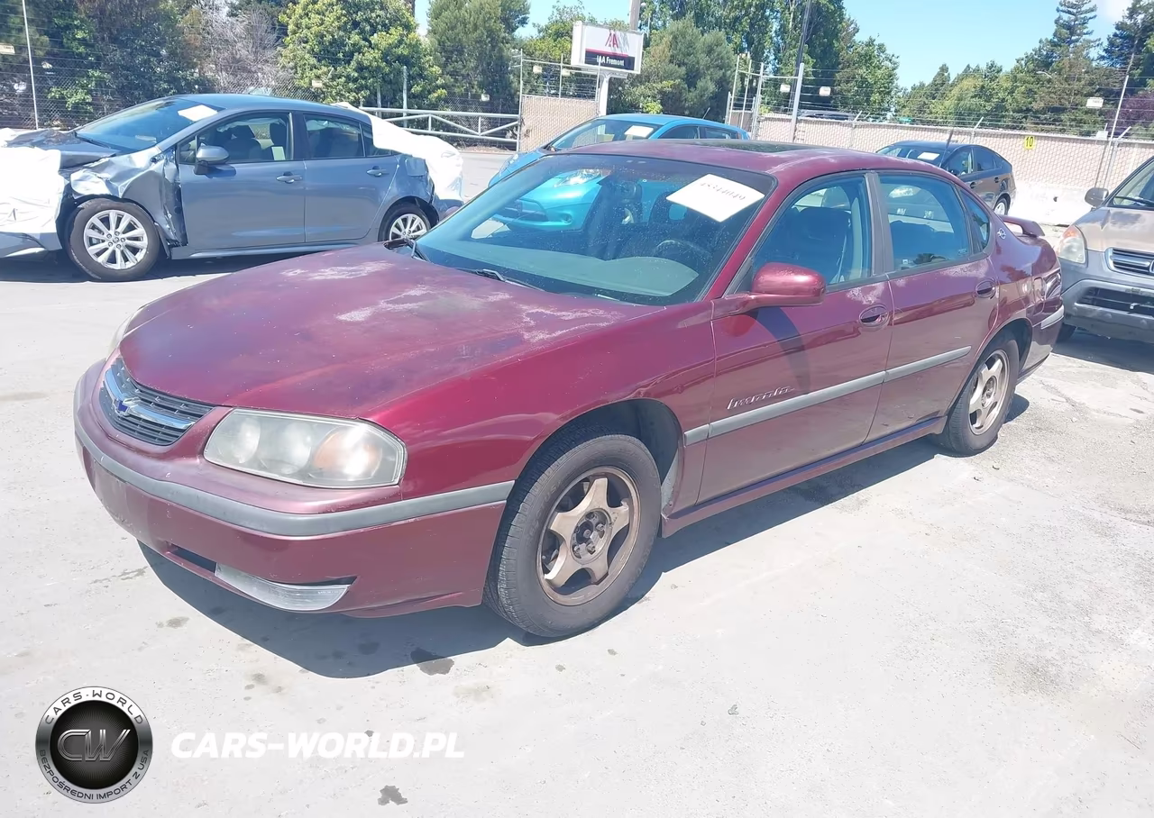2001 Chevrolet Impala Ls VIN:2G1WH55K219216099 - 2