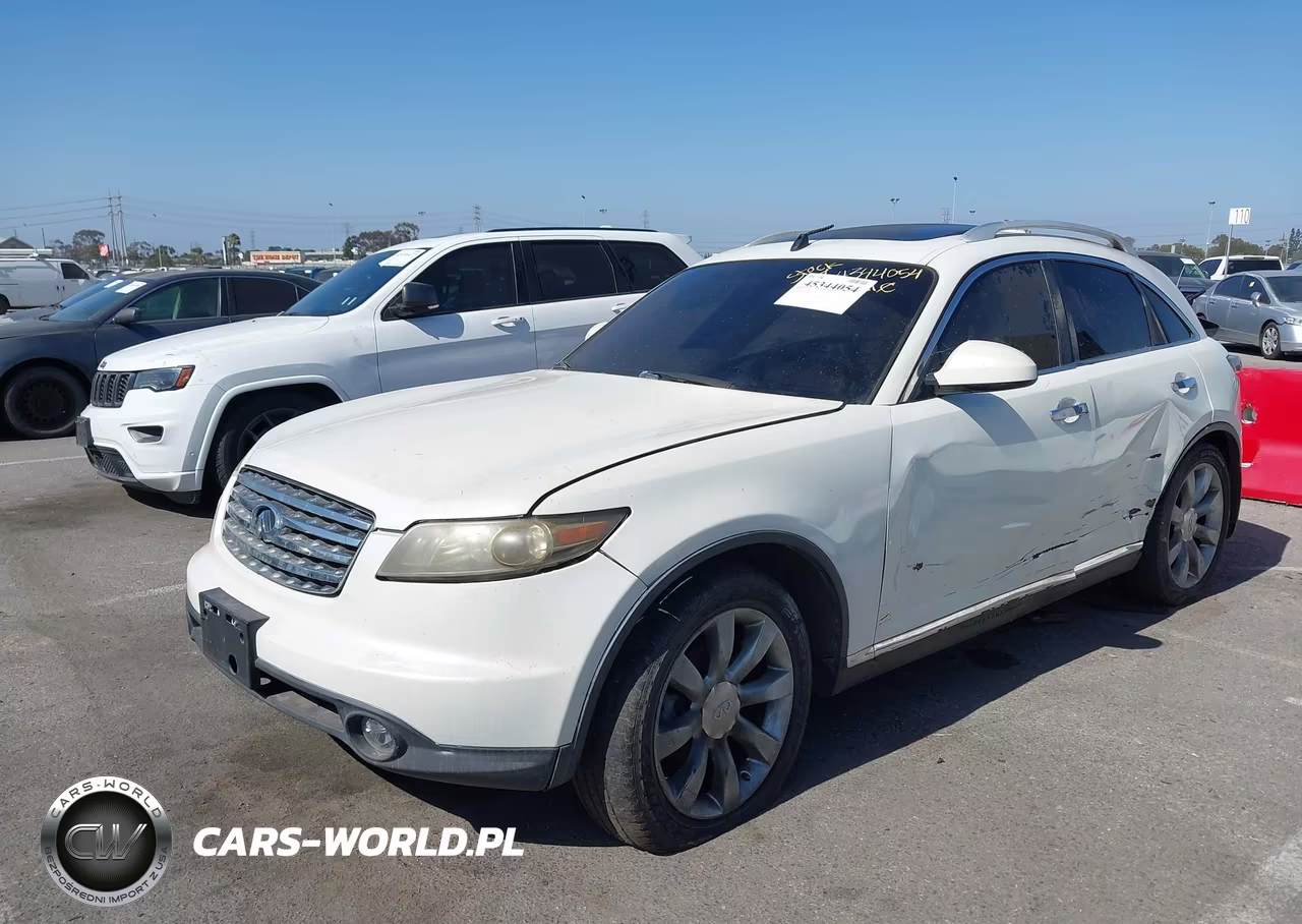 2006 Infiniti Fx45 VIN:JNRBS08W36X400856 - 2