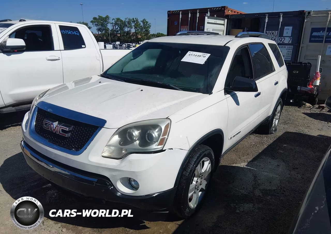 2007 GMC Acadia Sle-1 VIN:1GKER137X7J145808 - 2