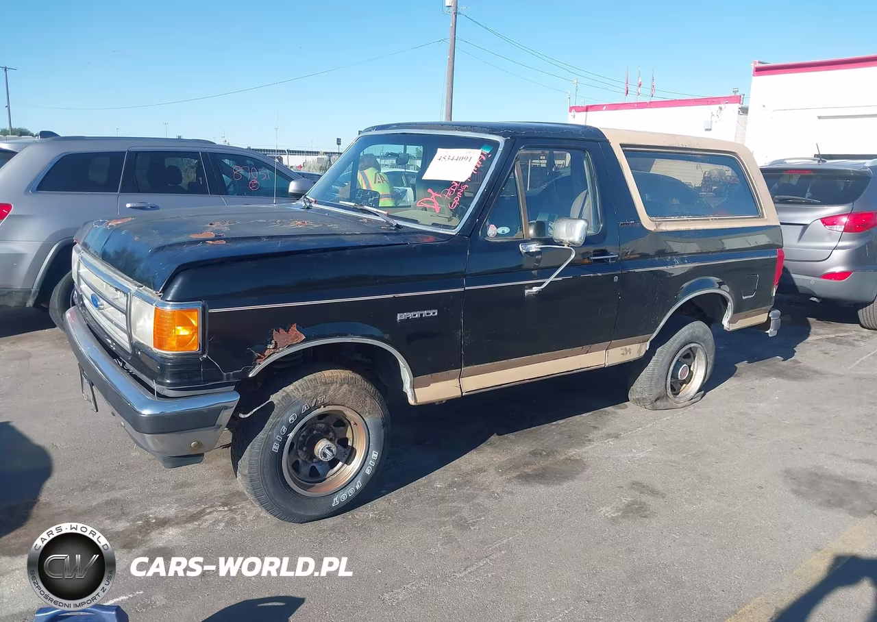 1988 Ford Bronco U100 VIN:1FMEU15H6JLA58642 - 2