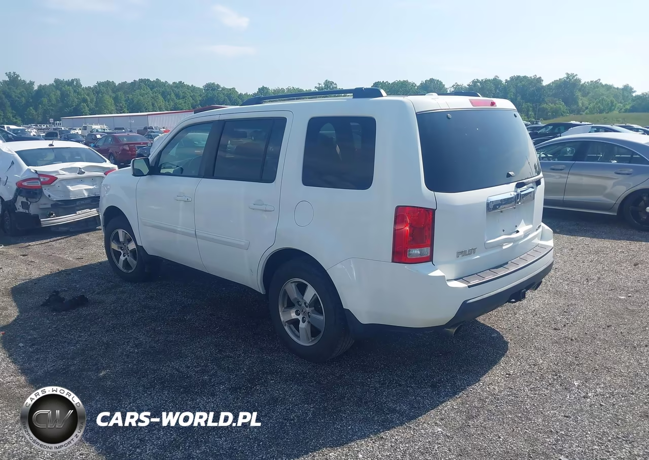2010 Honda Pilot Ex-L VIN:5FNYF4H58AB015759 - 3