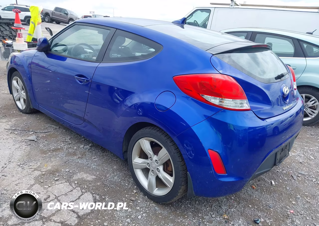 2013 Hyundai Veloster Base W-Black VIN:KMHTC6AD2DU126668 - 3