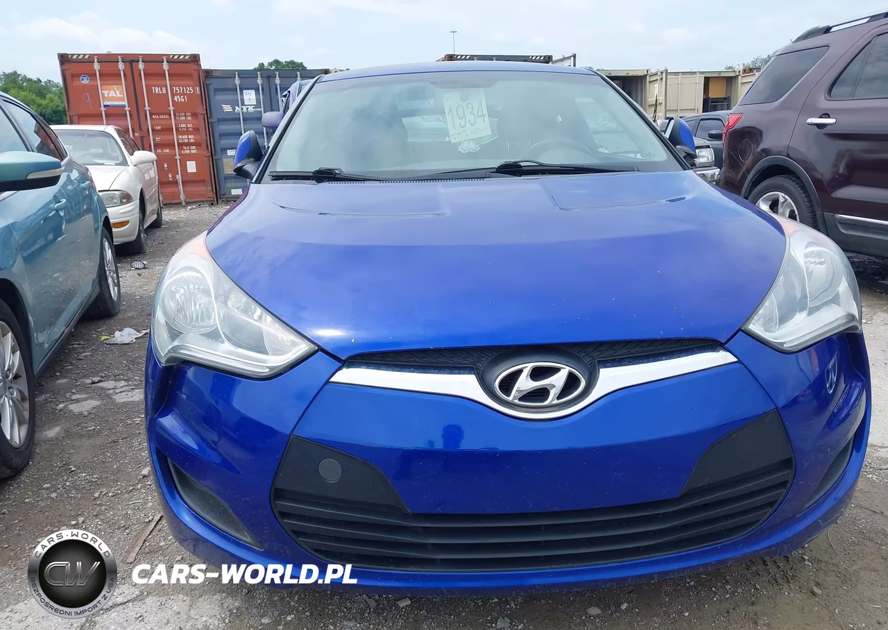 2013 Hyundai Veloster Base W-Black VIN:KMHTC6AD2DU126668 - 6