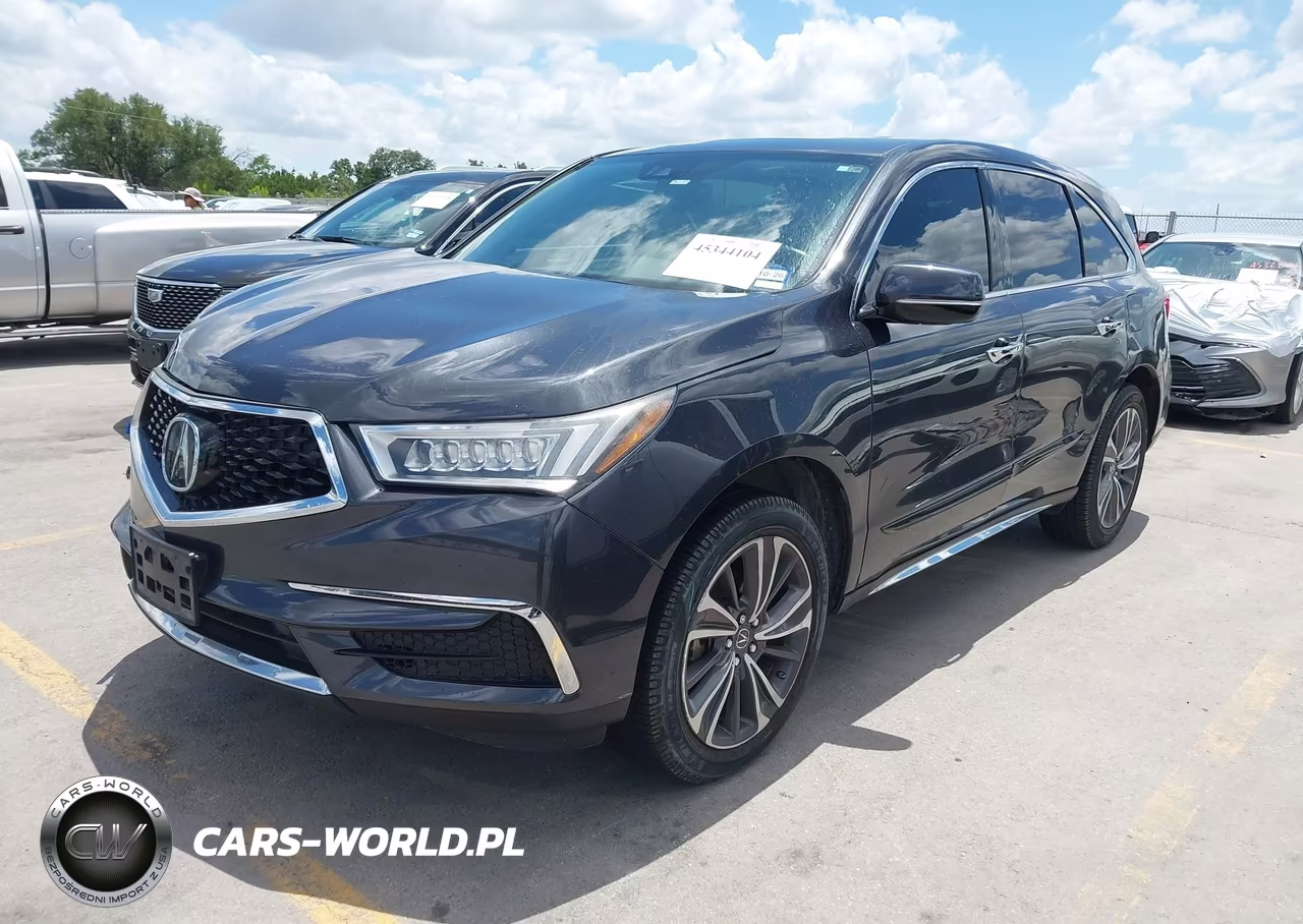 2019 Acura Mdx Tech Pkg VIN:5J8YD3H55KL000491 - 2