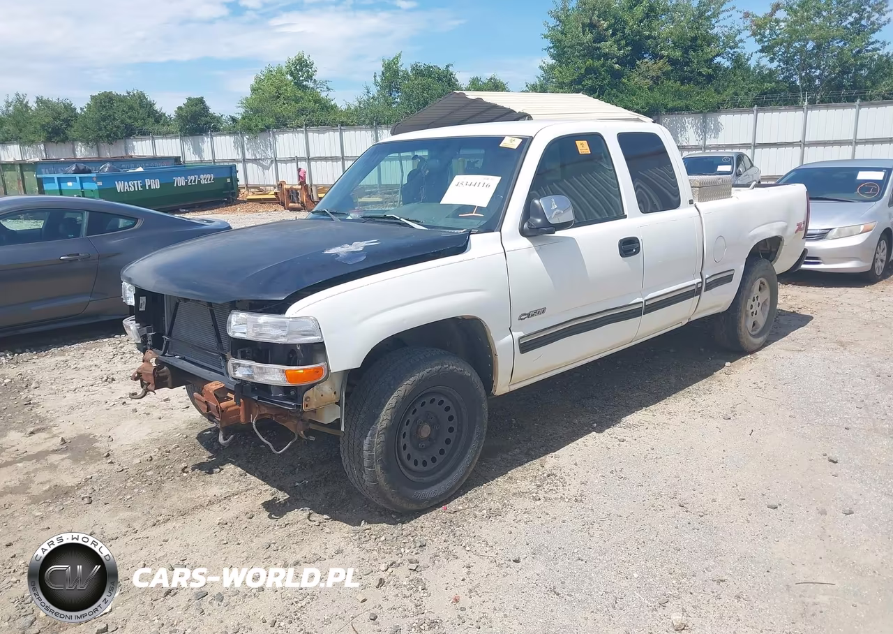 2000 Chevrolet Silverado 1500 Ls VIN:1GCEK19T0YZ235136 - 2