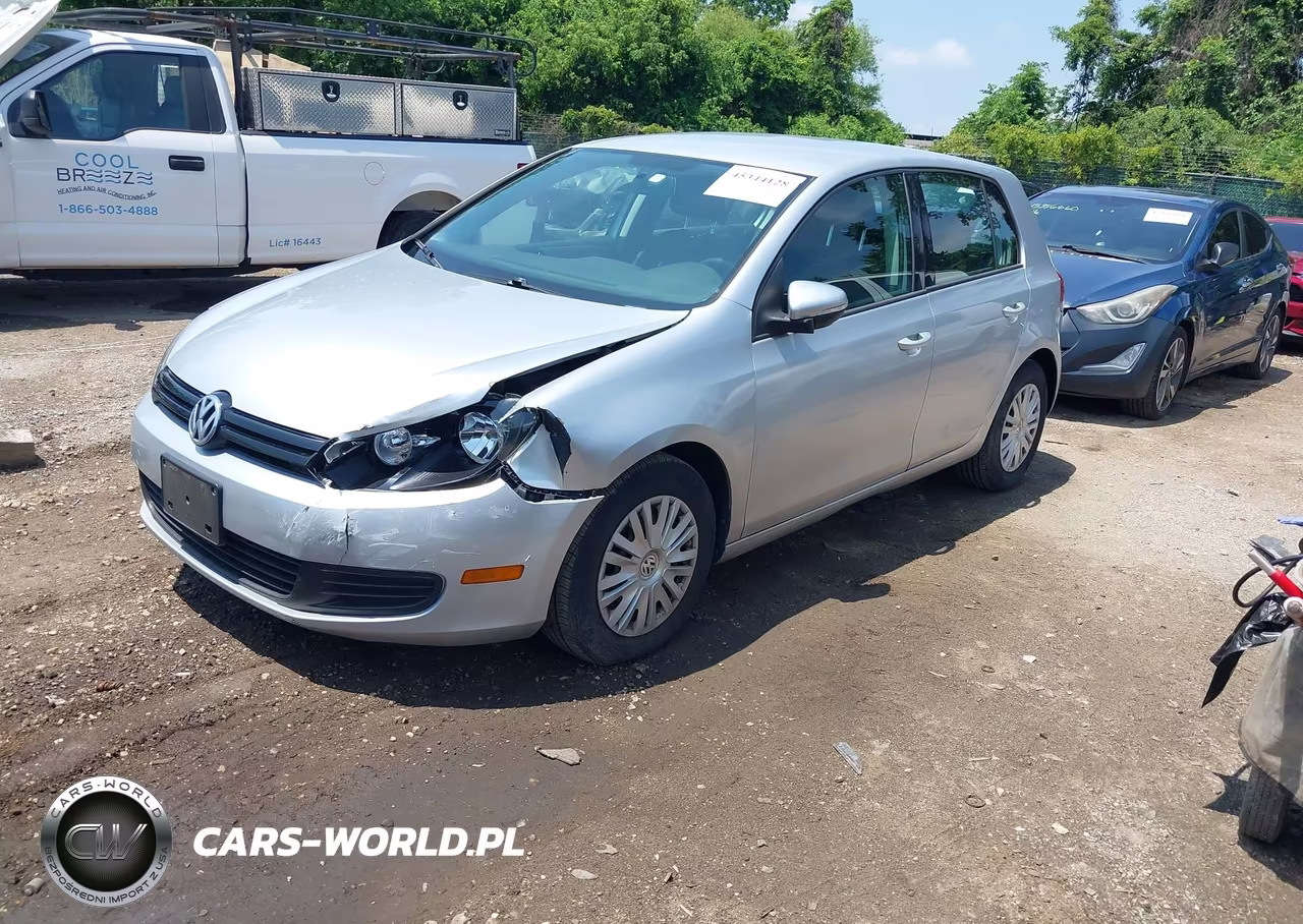 2014 Volkswagen Golf 2.5L VIN:WVWDB7AJ8EW005916 - 2