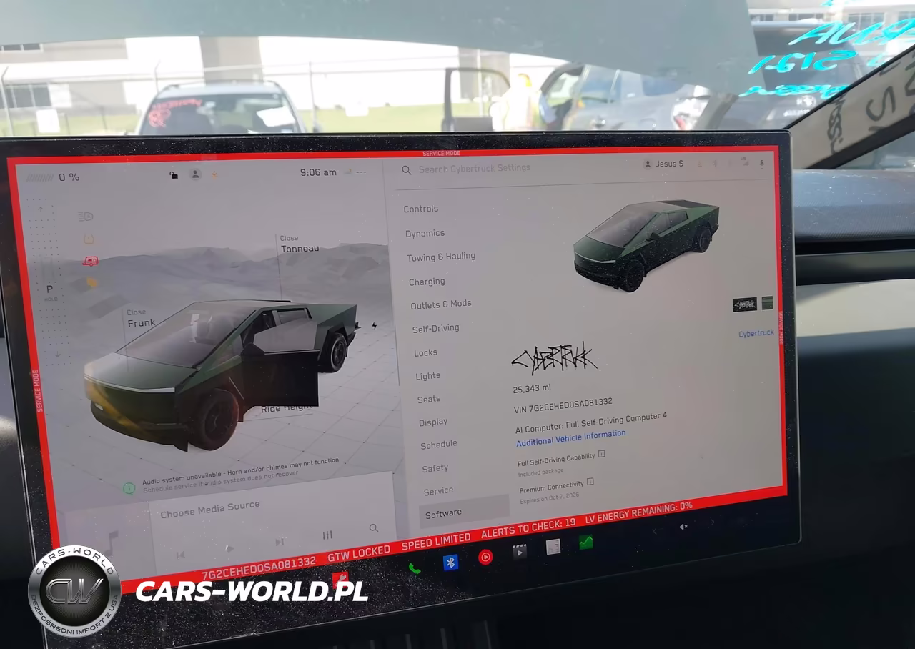 2025 Tesla Cybertruck All-Wheel Drive VIN:7G2CEHED0SA081332 - 17