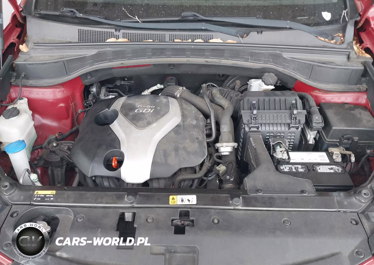 2014 Hyundai Santa Fe Sport 2.0L Turbo VIN:5XYZU3LA7EG218410 - 10