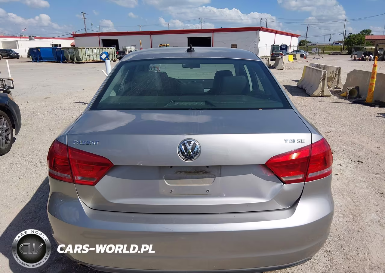 2013 Volkswagen Passat 2.0L Tdi Se VIN:1VWBN7A32DC088109 - 16