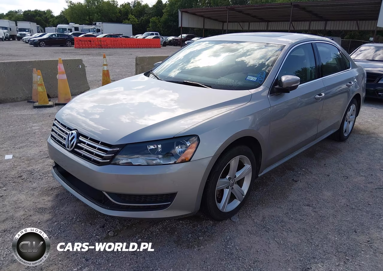 2013 Volkswagen Passat 2.0L Tdi Se VIN:1VWBN7A32DC088109 - 2