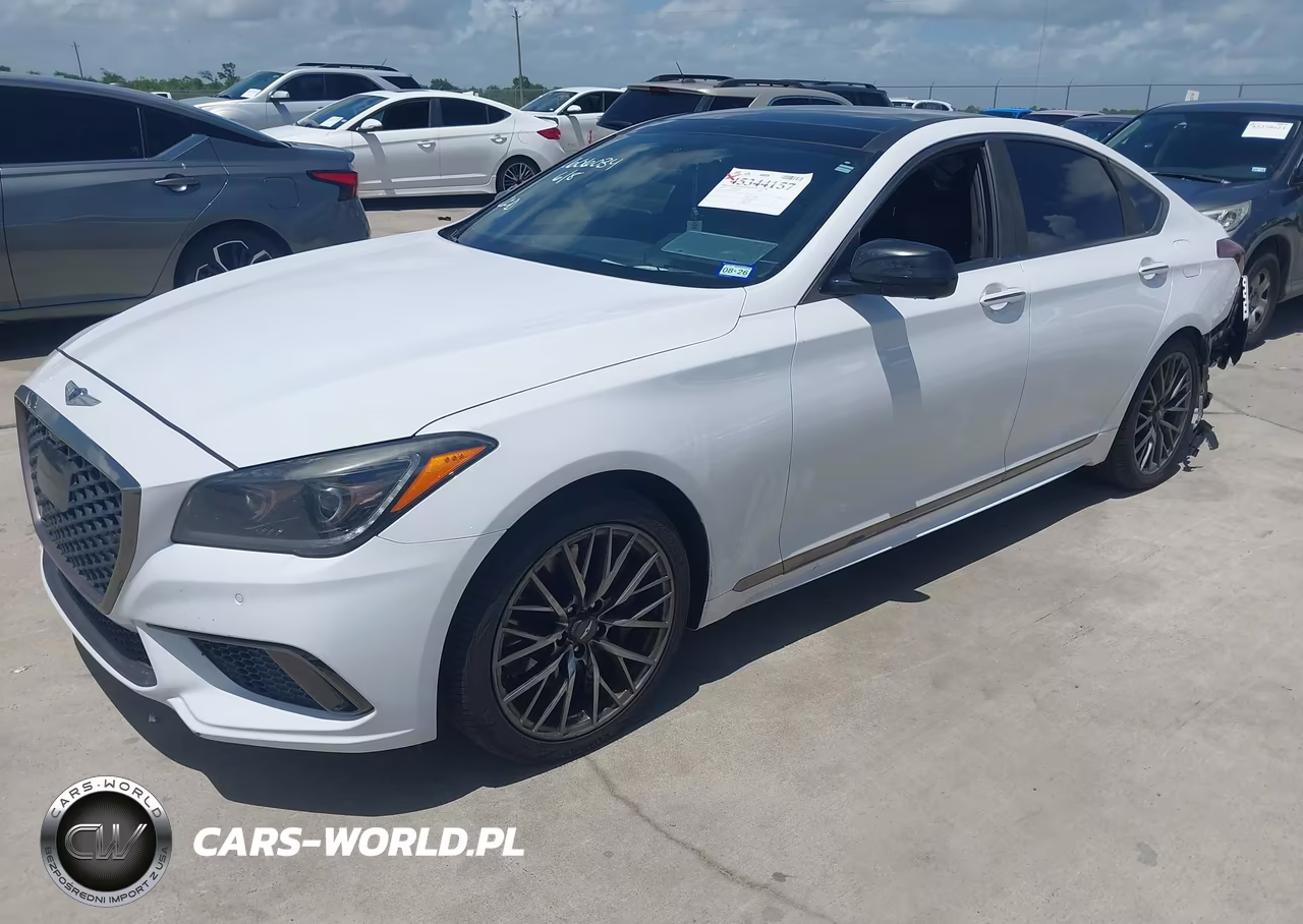 2018 Genesis G80 3.3T Sport VIN:KMHGN4JB8JU230589 - 2
