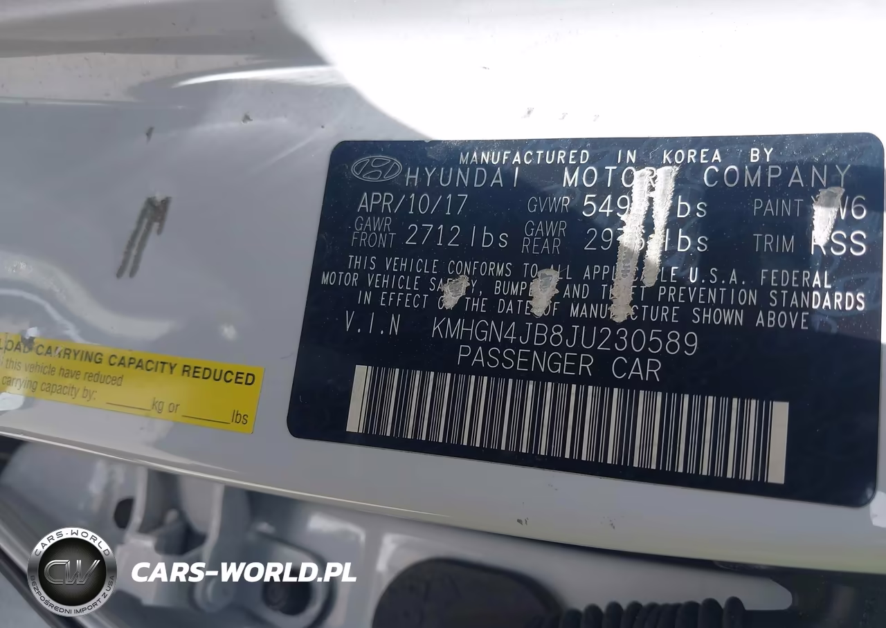2018 Genesis G80 3.3T Sport VIN:KMHGN4JB8JU230589 - 9