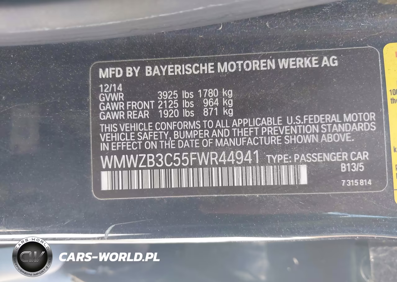 2015 Mini Countryman Cooper VIN:WMWZB3C55FWR44941 - 9