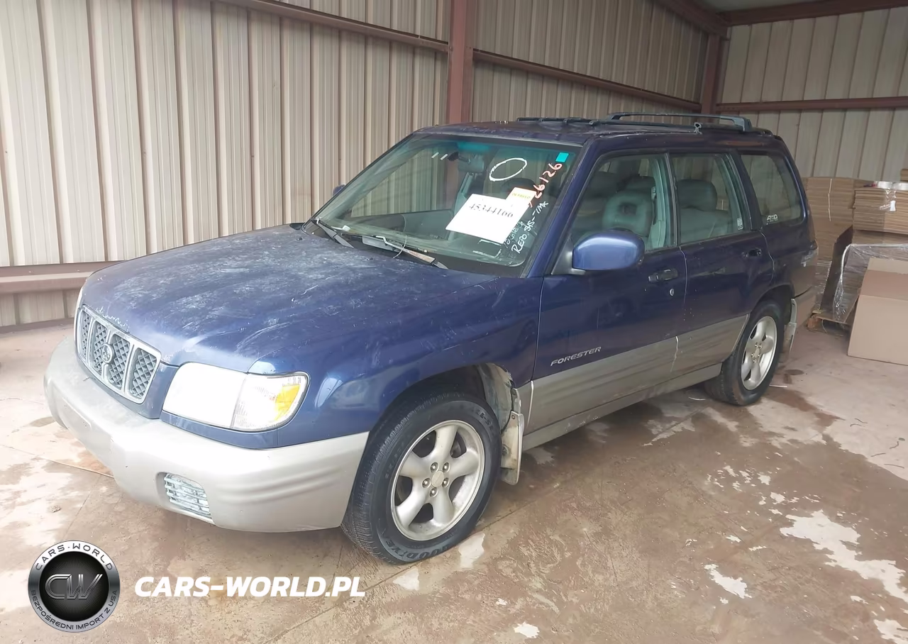 2001 Subaru Forester S VIN:JF1SF65551G726126 - 2
