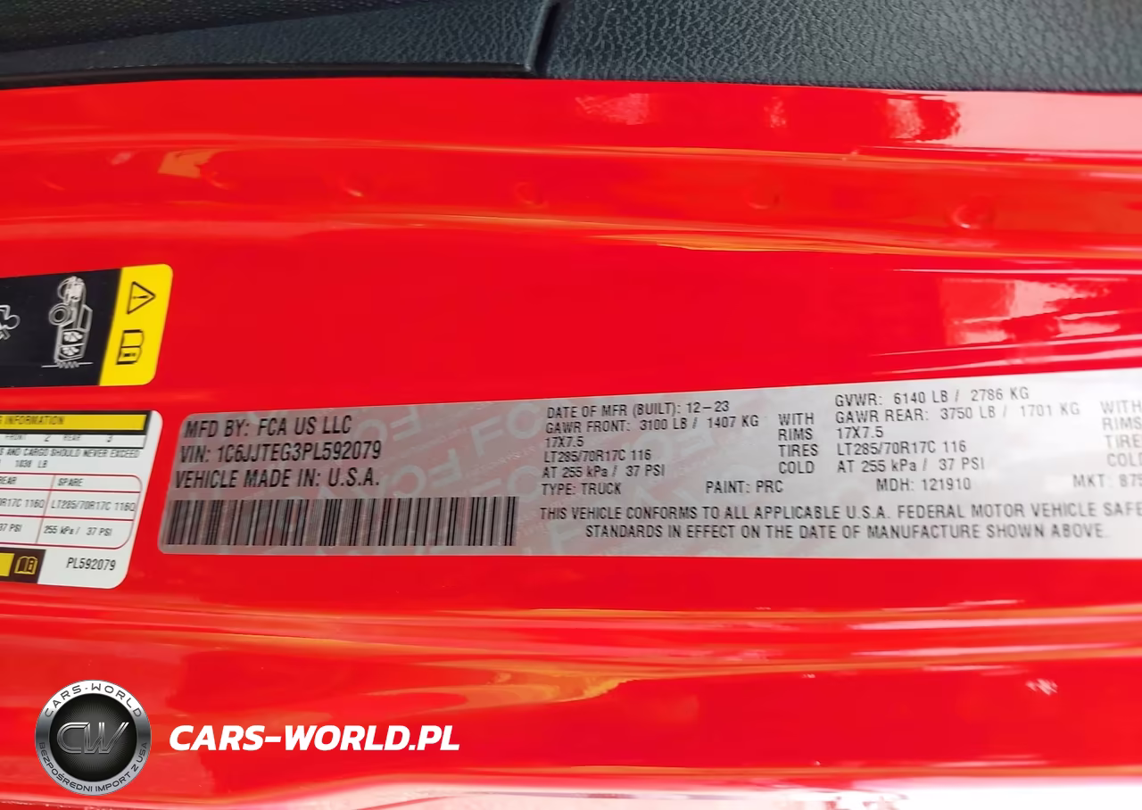2023 Jeep Gladiator Mojave 4X4 VIN:1C6JJTEG3PL592079 - 9