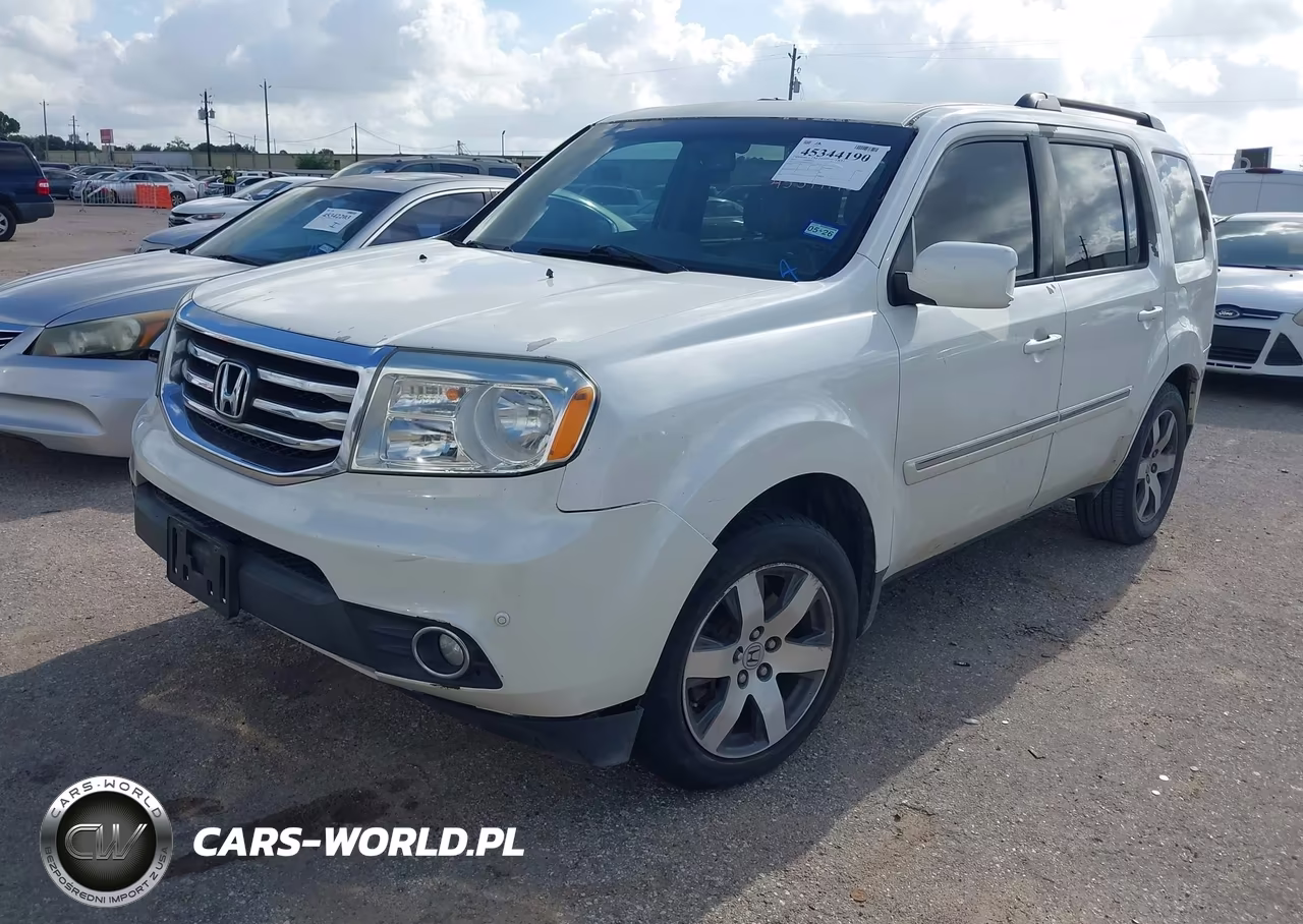 2013 Honda Pilot Touring VIN:5FNYF3H99DB026383 - 2