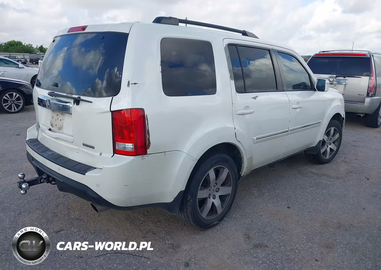 2013 Honda Pilot Touring VIN:5FNYF3H99DB026383 - 4
