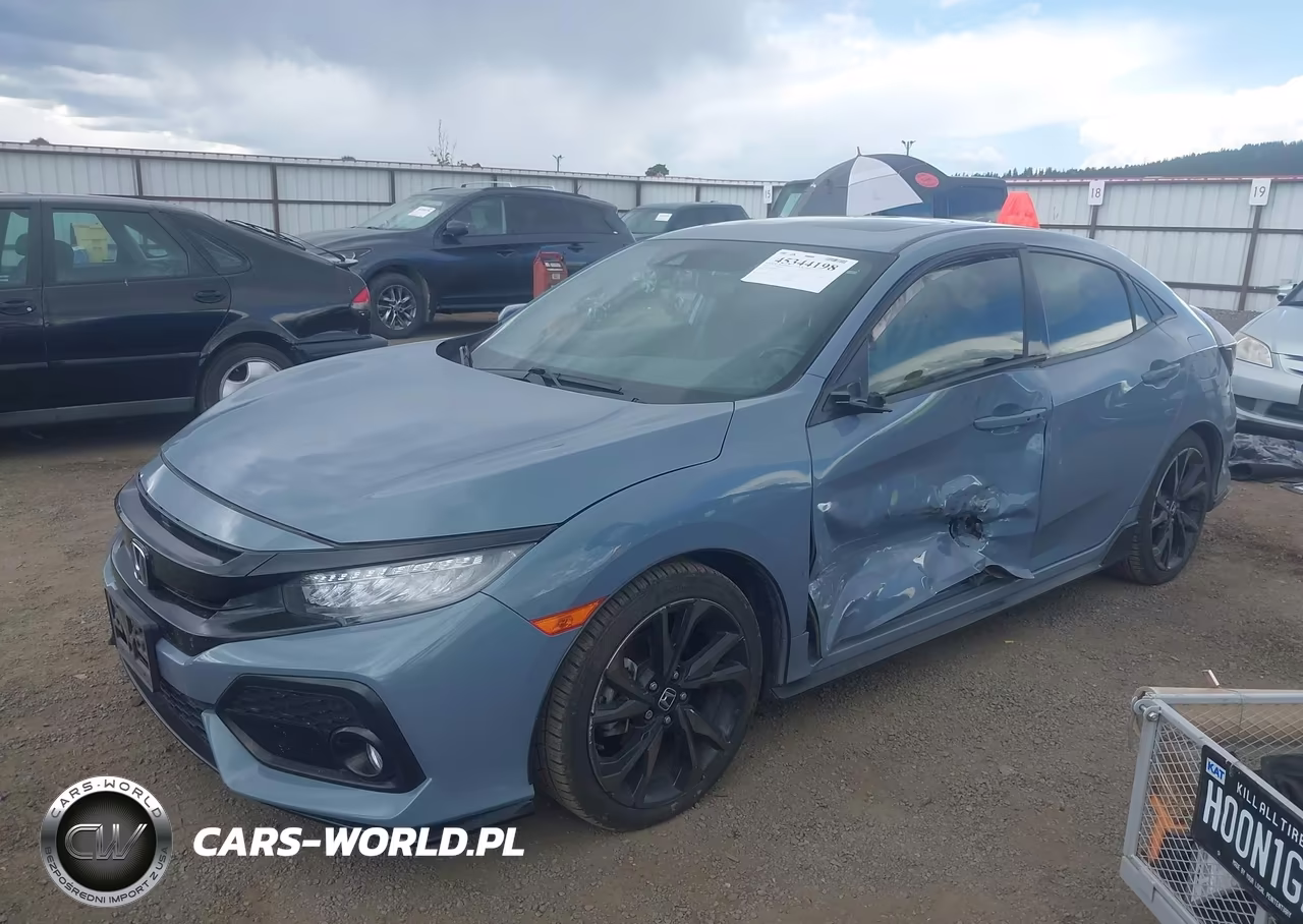 2019 Honda Civic Sport Touring VIN:SHHFK7H98KU423573 - 2