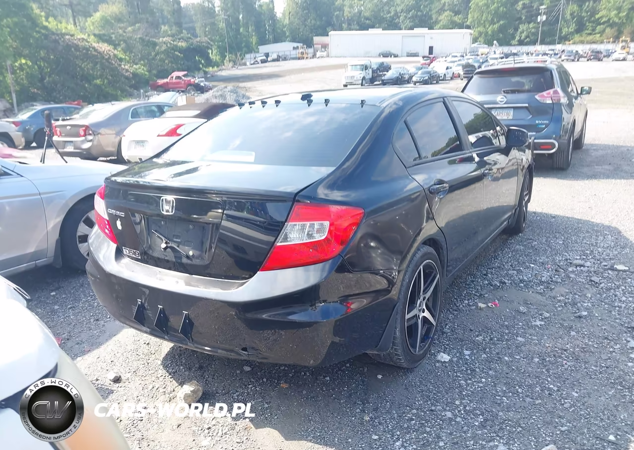 2012 Honda Civic Ex-L VIN:19XFB2F97CE048547 - 4