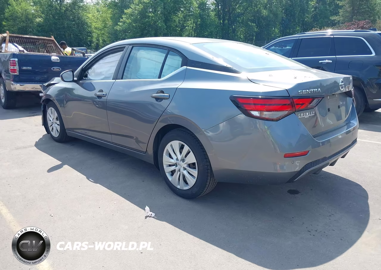 2020 Nissan Sentra S Xtronic Cvt VIN:3N1AB8BV0LY222721 - 3