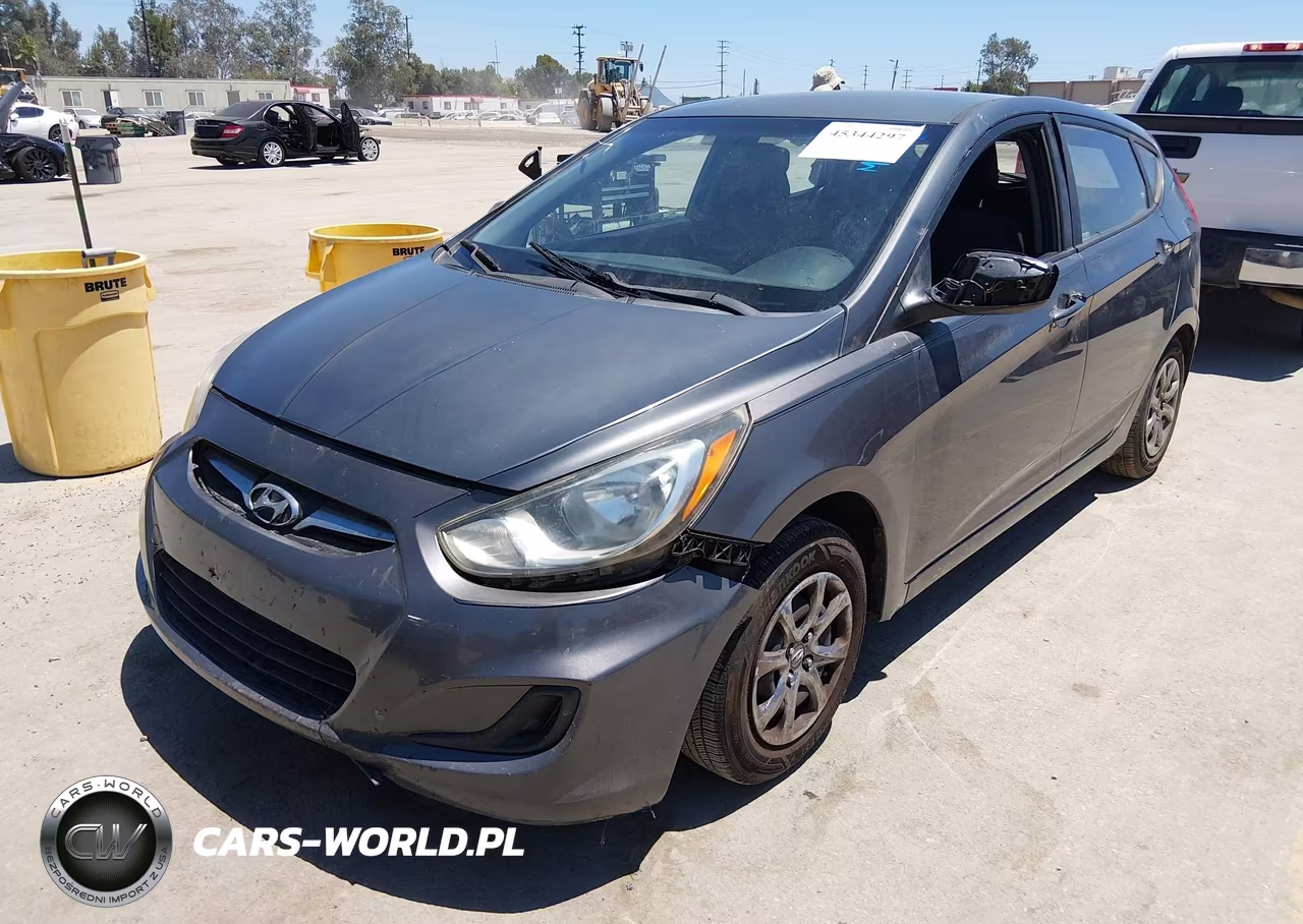 2013 Hyundai Accent Gs VIN:KMHCT5AE8DU066060 - 2