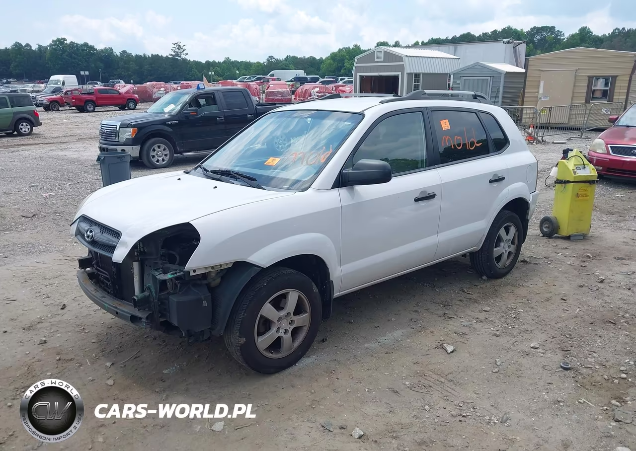 2008 Hyundai Tucson Gls VIN:KM8JM12B78U808455 - 2