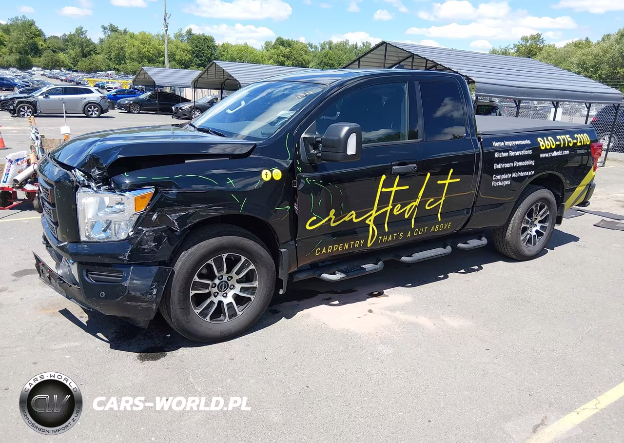 2023 Nissan Titan King Cab Sv 4X4 VIN:1N6AA1CD6PN108218 - 2