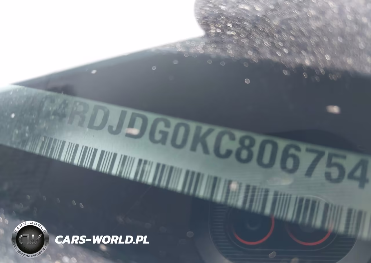 2019 Dodge Durango Gt Plus Awd VIN:1C4RDJDG0KC806754 - 17