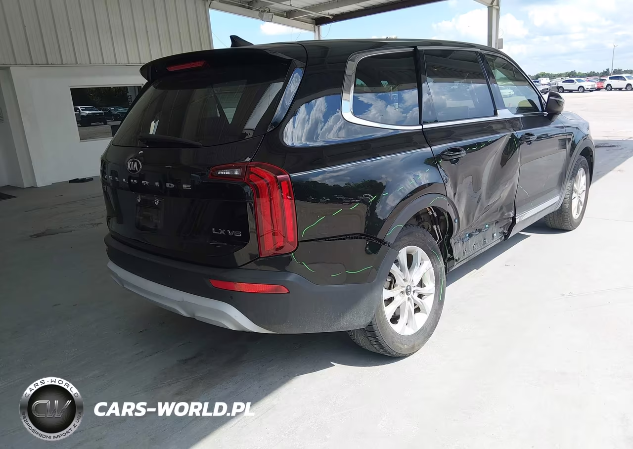 2021 Kia Telluride Lx VIN:5XYP24HC1MG122302 - 4