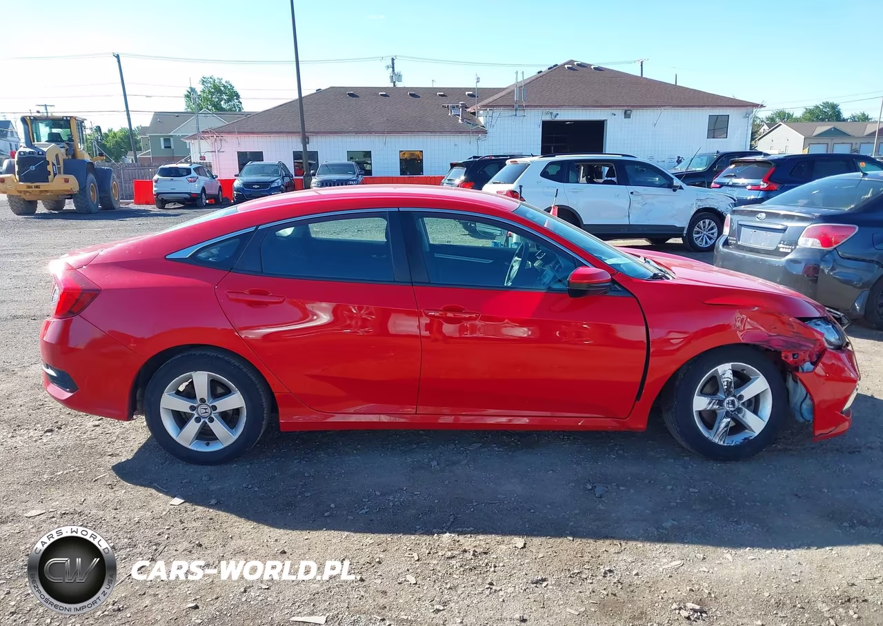 2019 Honda Civic Lx VIN:2HGFC2F64KH563075 - 14