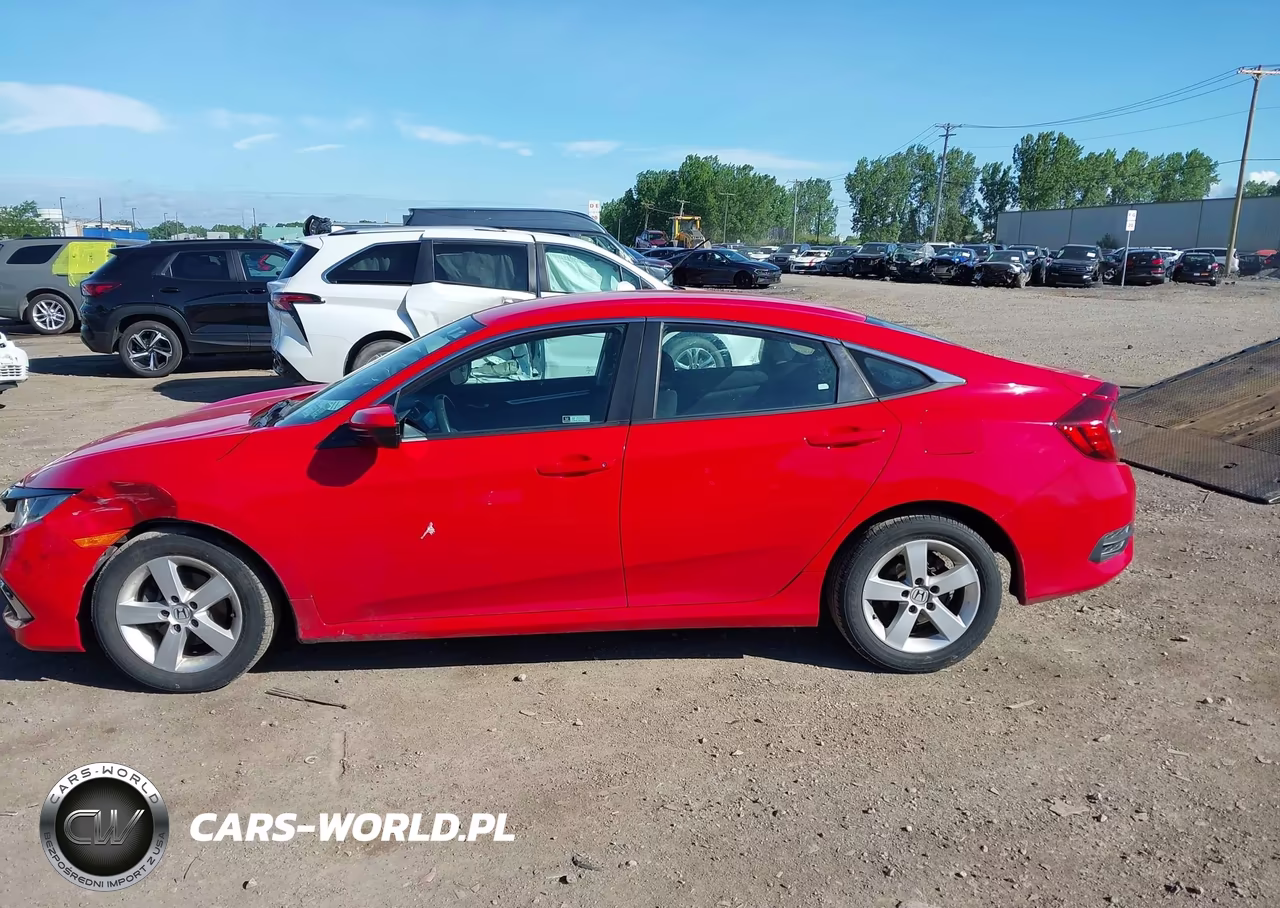 2019 Honda Civic Lx VIN:2HGFC2F64KH563075 - 15