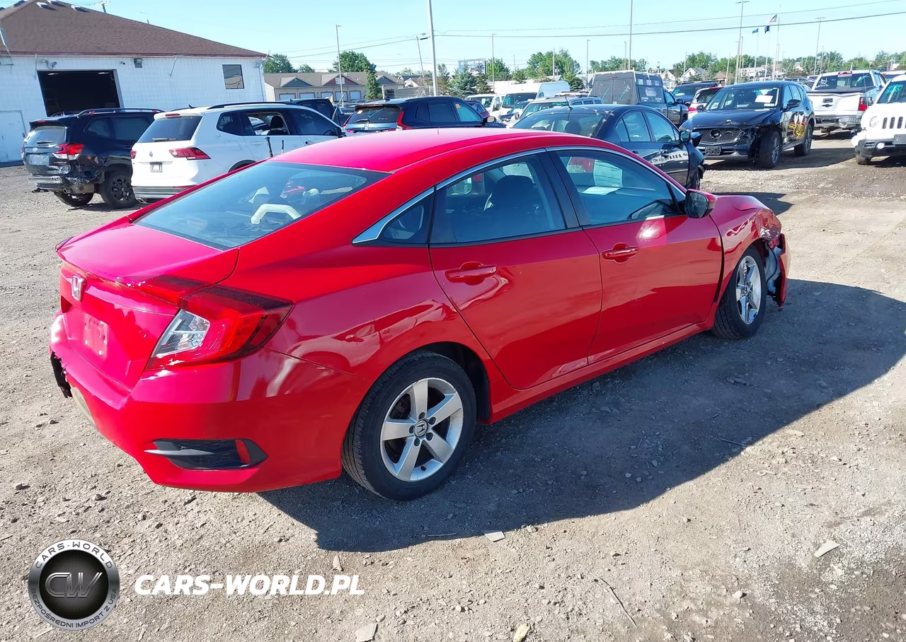 2019 Honda Civic Lx VIN:2HGFC2F64KH563075 - 4
