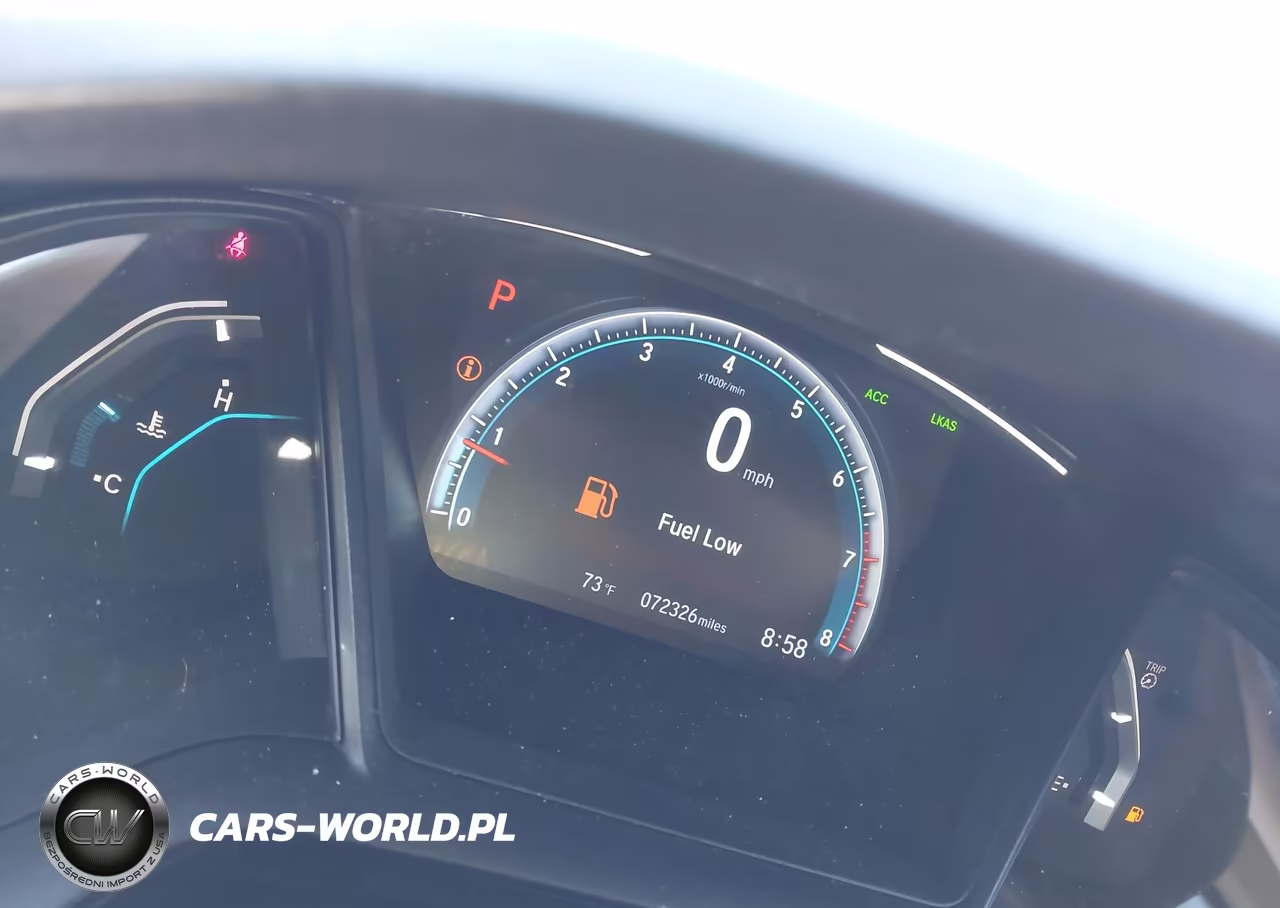 2019 Honda Civic Lx VIN:2HGFC2F64KH563075 - 7