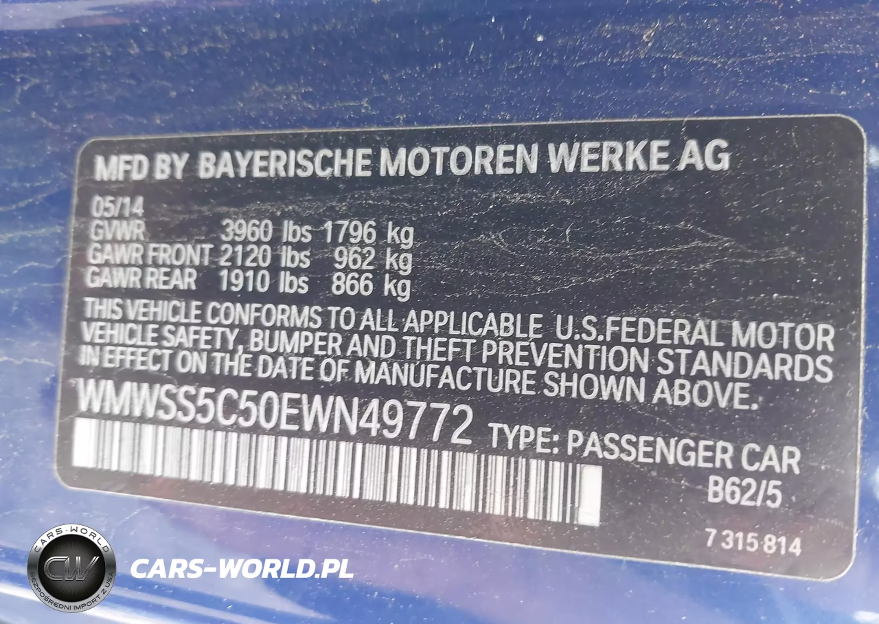2014 Mini Paceman Cooper S VIN:WMWSS5C50EWN49772 - 9