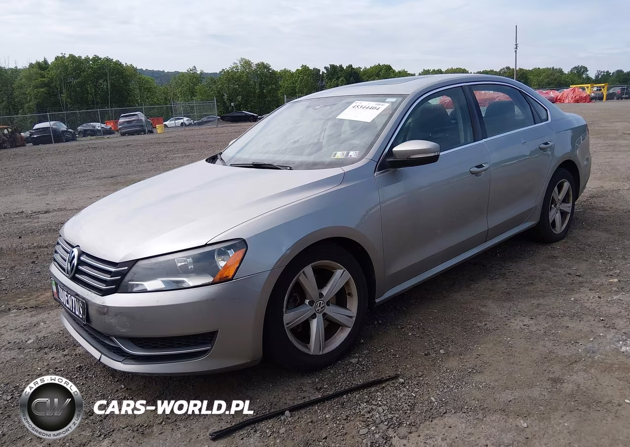 2013 Volkswagen Passat 2.5L Se VIN:1VWBP7A31DC050302 - 2