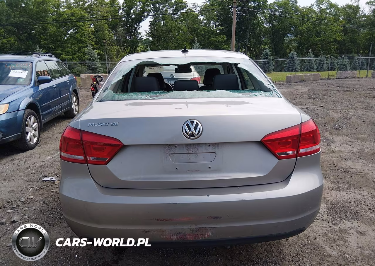 2013 Volkswagen Passat 2.5L Se VIN:1VWBP7A31DC050302 - 6