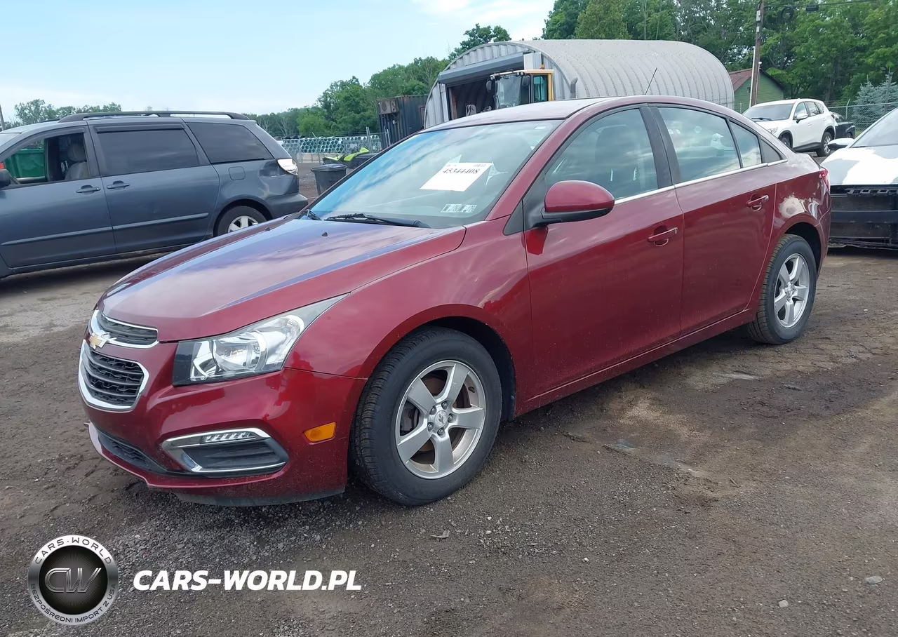 2015 Chevrolet Cruze 1Lt Auto VIN:1G1PC5SB9F7160016 - 2