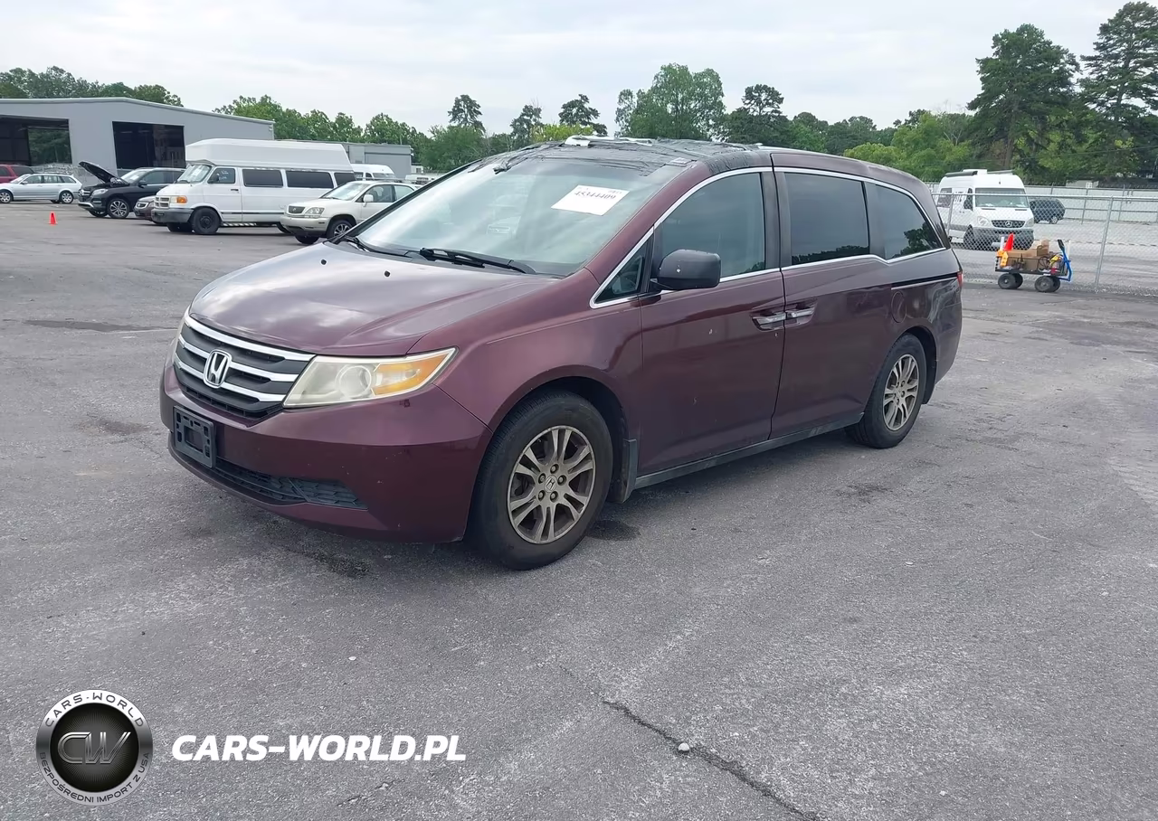 2012 Honda Odyssey Ex-L VIN:5FNRL5H69CB065617 - 2