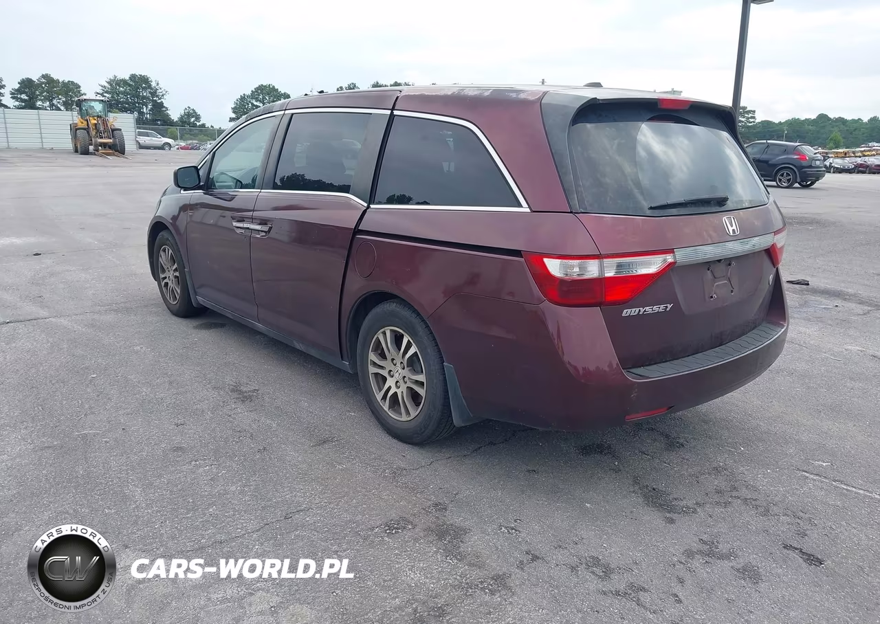 2012 Honda Odyssey Ex-L VIN:5FNRL5H69CB065617 - 3