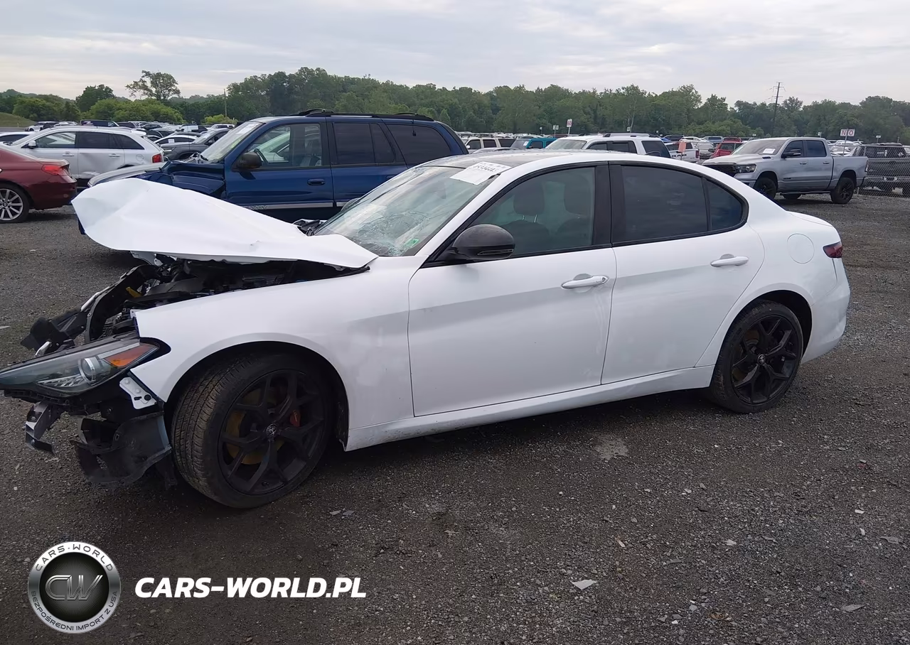 2020 Alfa Romeo Giulia Ti Sport Awd VIN:ZARFANBN6L7637067 - 2