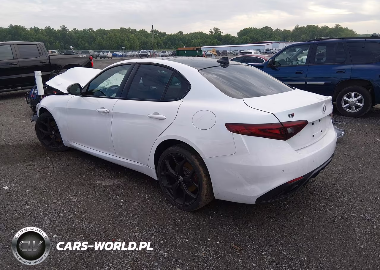 2020 Alfa Romeo Giulia Ti Sport Awd VIN:ZARFANBN6L7637067 - 3